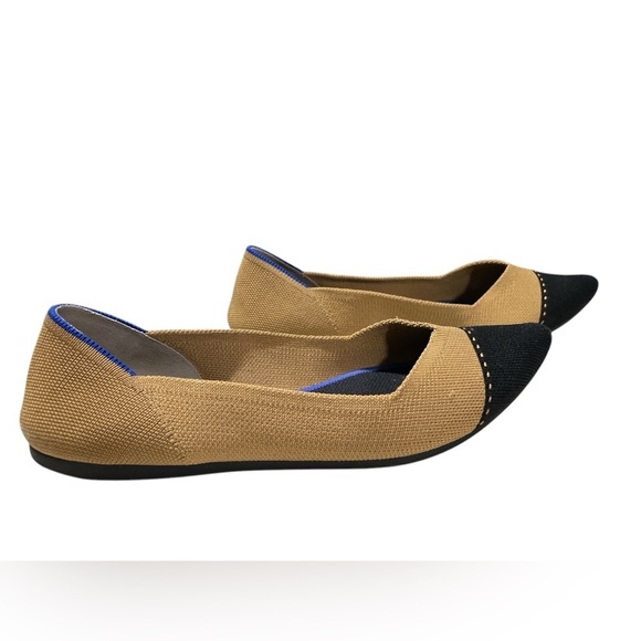 Rothy's Women's Tan and Black Flats - Picture 4 of 5